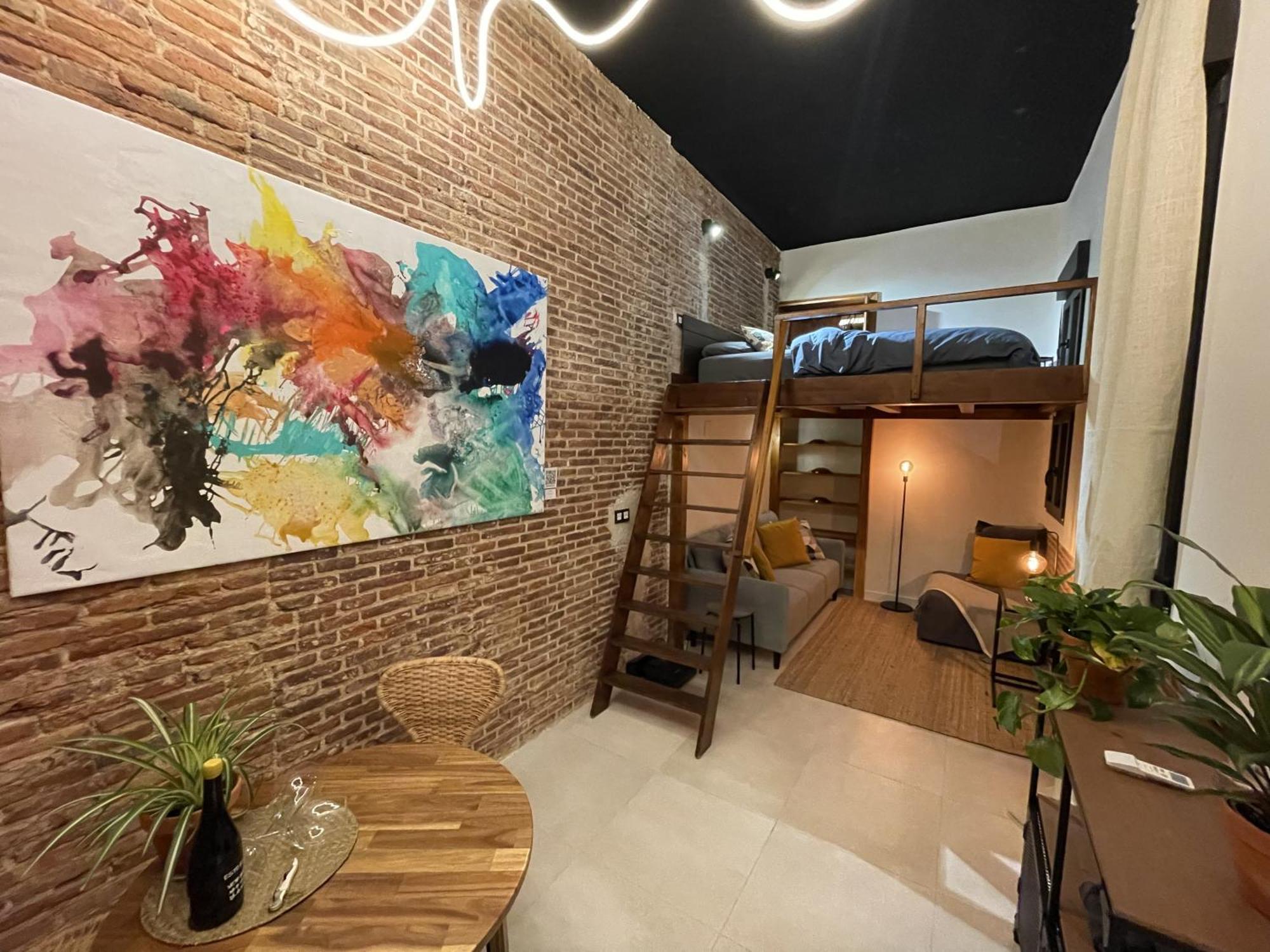 Apartamento Moderno En Edificio Historico Madrid Extérieur photo
